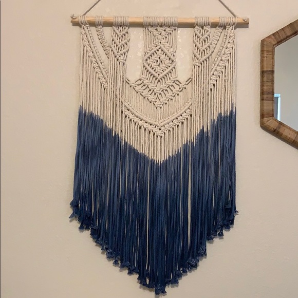 Urban Outfitters Other - Dip dyed macrame wall hanging